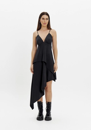 Vestido Midi Assimétrico - Myft