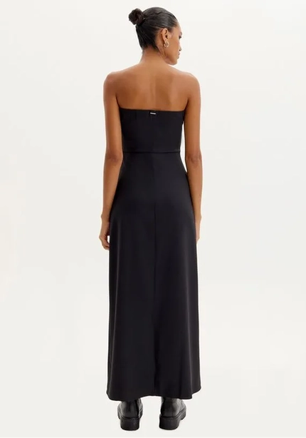 Vestido Midi com Zíper – Myft
