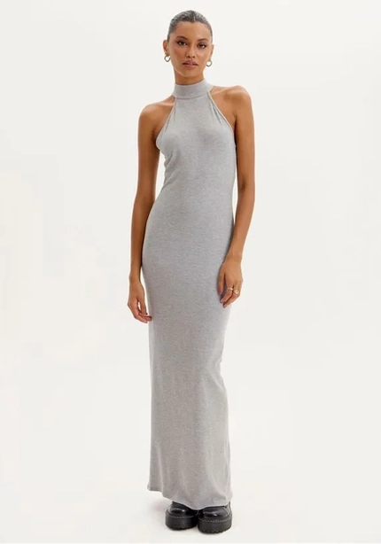 Vestido Midi Canelado – Myft