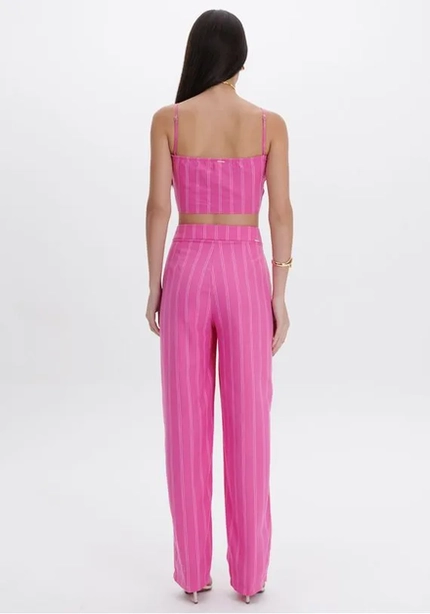 Calça Full Length Listrada – Myft