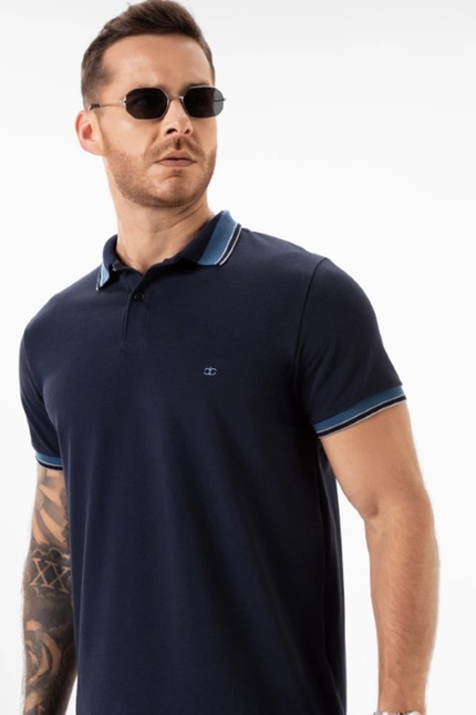 Camisa Polo Slim Retilínea – Invicci