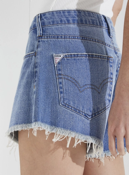 Shorts Jeans Barra À Fio - Forum