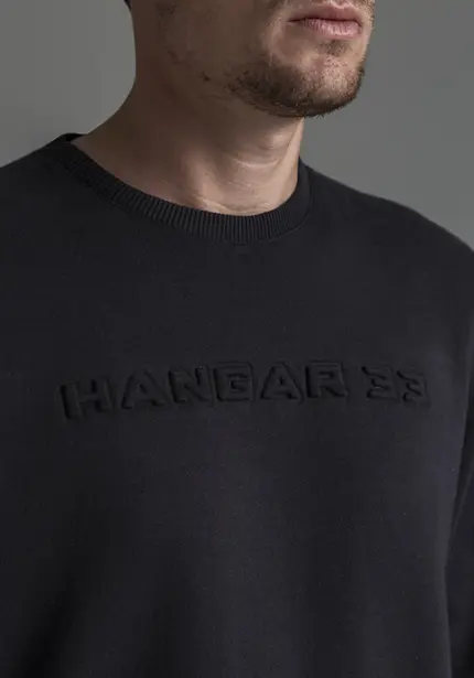 Blusão Moletom Com Bordado - Hangar