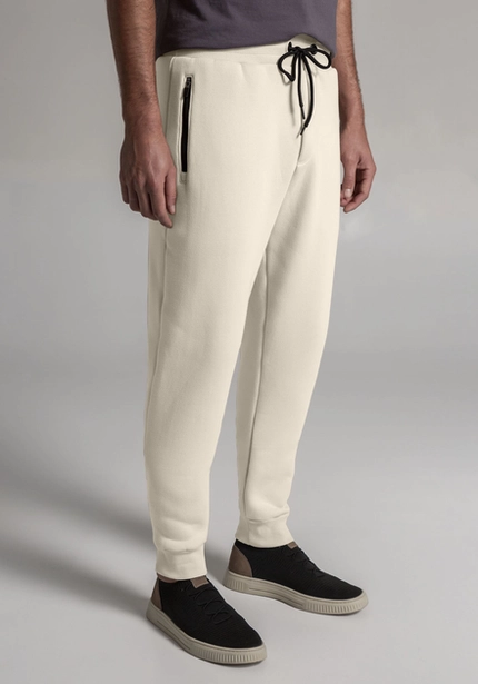 Calça Jogger Moletom Zíper – Hangar