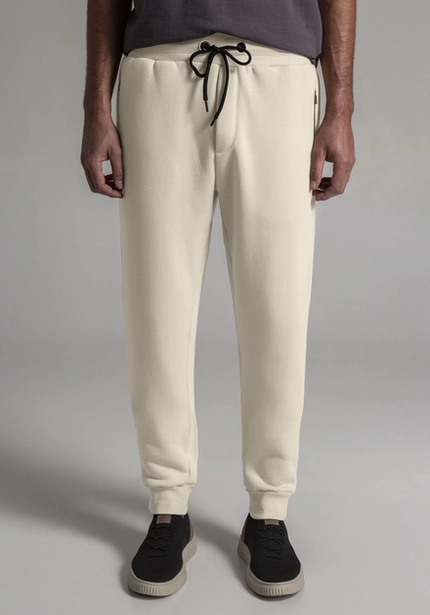 Calça Jogger Moletom Zíper – Hangar