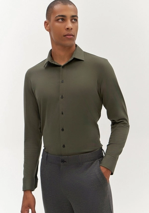 Camisa Slim Fit Malha Pima – Hangar