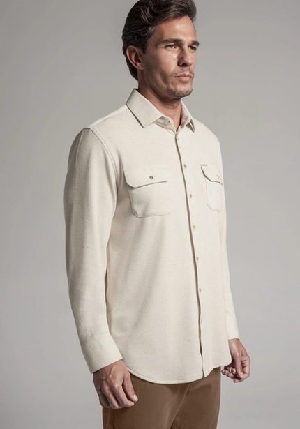 Camisa Comfort em Malha Linho – Hangar