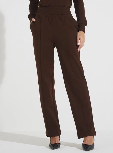 Calça Moletom Com Recortes - Forum