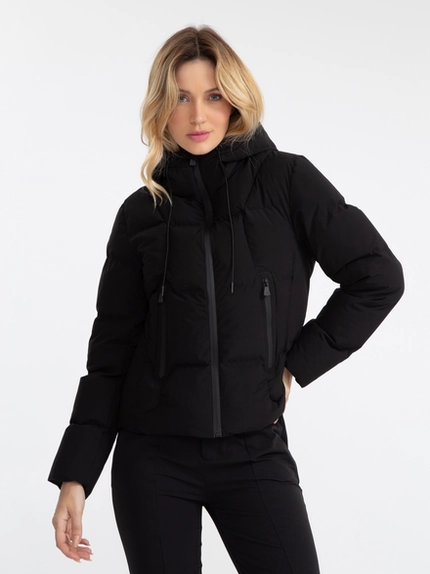 Jaqueta Puffer Nylon Stretch – Jab