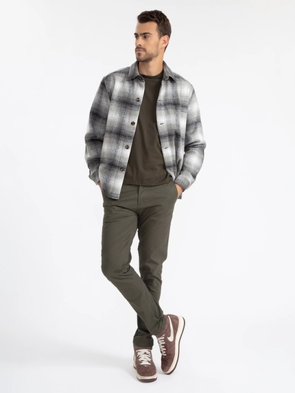 Jaqueta Overshirt Xadrez Mountain – Jab