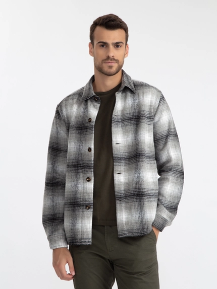 Jaqueta Overshirt Xadrez Mountain – Jab