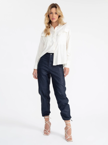 Calça Sarja Resinada – Jab