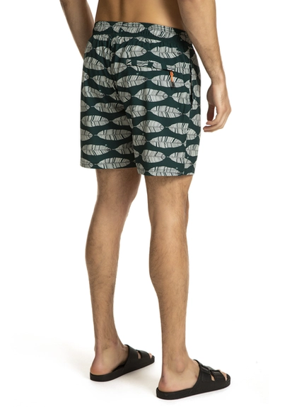 Shorts Folhagem Tropical – Jab