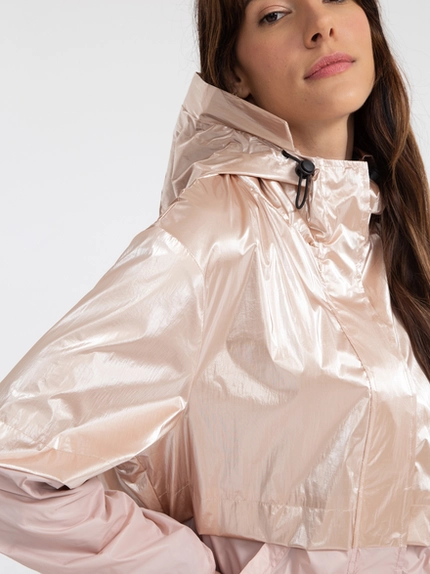 Parka Bicolor com Capuz – Jab