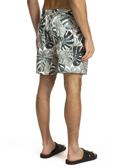 Shorts Estampado Monstera – Jab