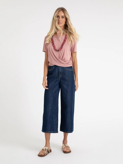 Blusa em Modal com Nó – Jab