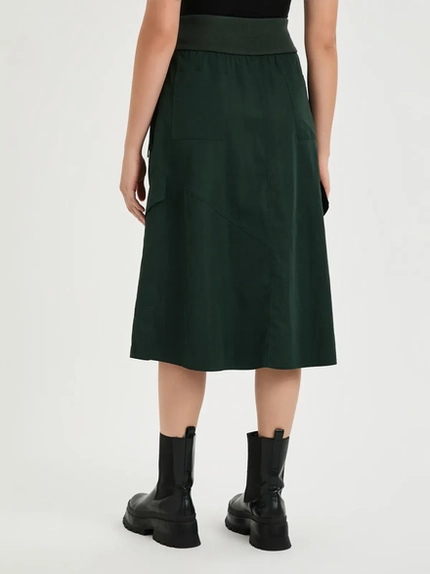 Saia Midi em Nylon – Jab