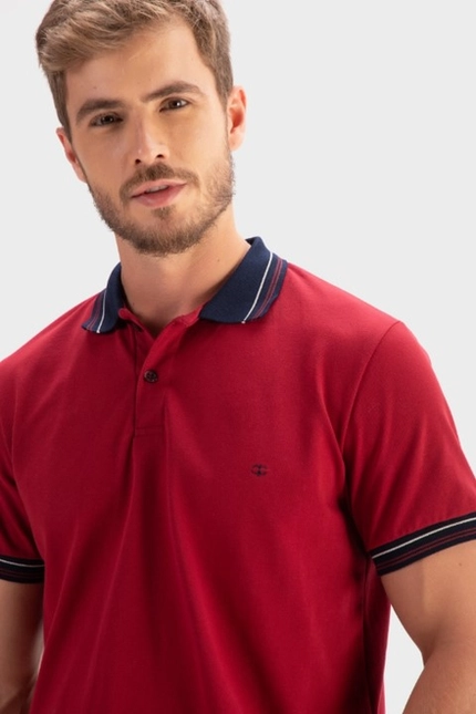 Camisa Polo Slim Retilínea – Invicci