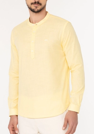 Camisa Bata Gola Padre – Hangar