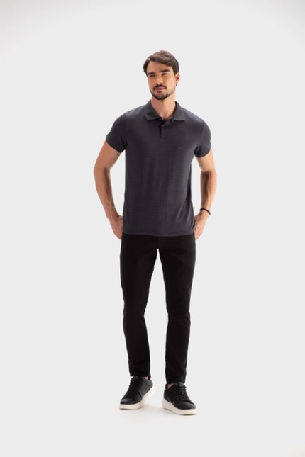 Camisa Polo Slim Texturizada – Invicci