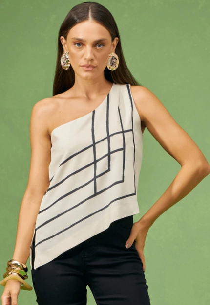 Blusa Alça Única - Bana Bana
