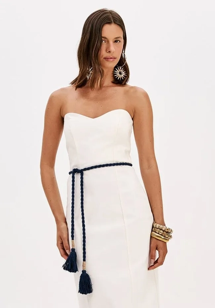 Vestido Super Midi Sem Alças – Myft