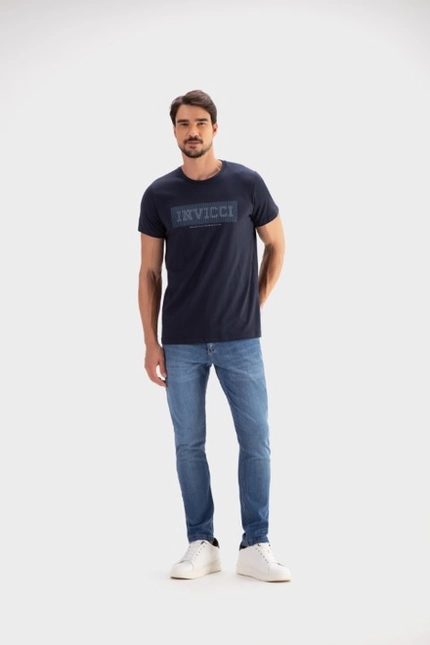 Camiseta Estampa Texturizada – Invicci