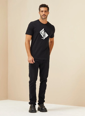 Camiseta Estampa geométrica minimalista – Forum