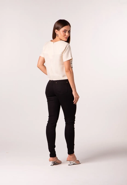 T-Shirt Estampa Geométrica – Bana Bana