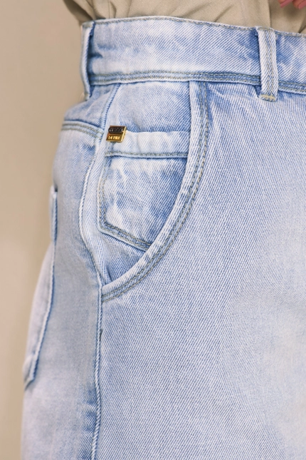 Shorts Jeans Cintura Alta – Yexx