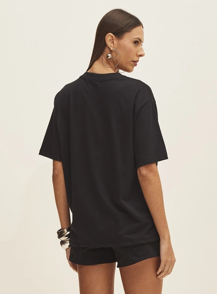 Camiseta Feminina Bordada – Forum