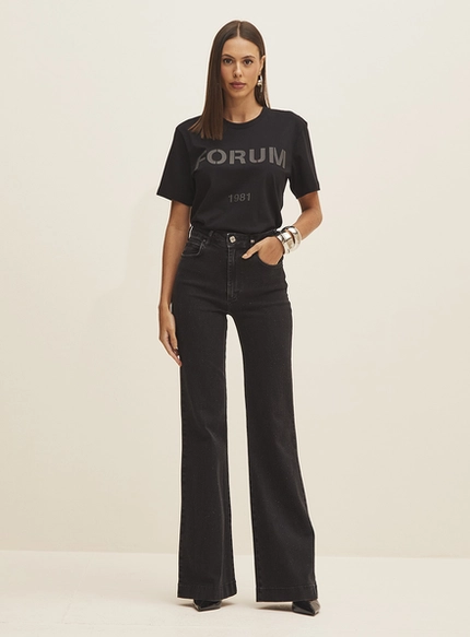 Calça Jeans com Brilho – Forum