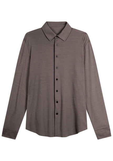 Camisa Slim Fit com Mangas Longas – Hangar