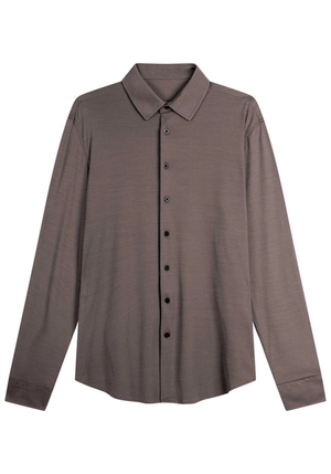 Camisa Slim Fit com Mangas Longas – Hangar