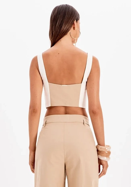 Blusa Corset com Recortes – Myft