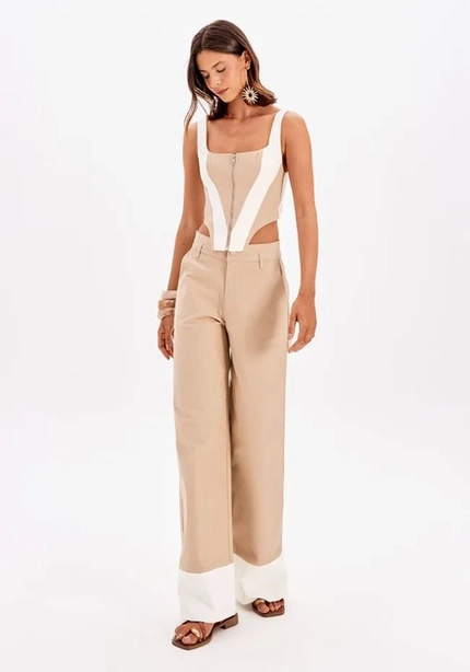 Blusa Corset com Recortes – Myft