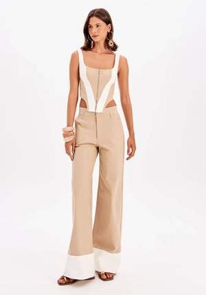 Blusa Corset com Recortes – Myft