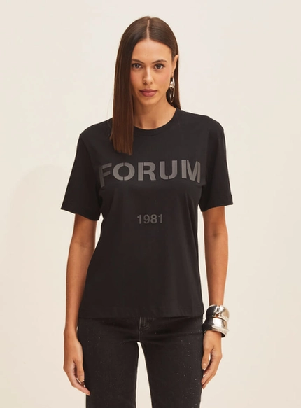 Camiseta Feminina Estampada – Forum