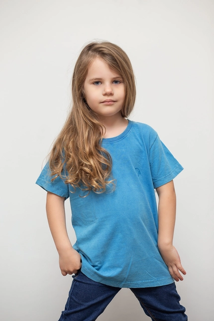 Camiseta Infantil Azul – Ovelha Negra