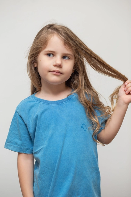 Camiseta Infantil Azul – Ovelha Negra