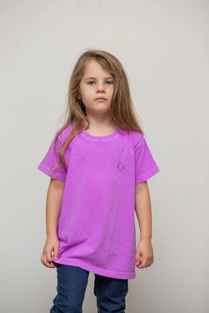 Camiseta Infantil Roxa – Ovelha Negra