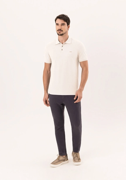 Camisa Polo Malha Linho – Hangar