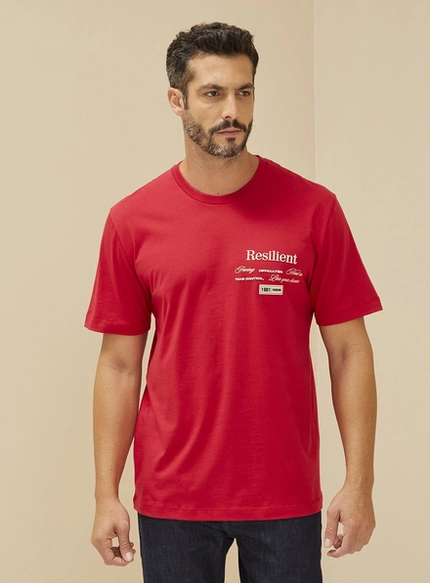Camiseta Com Estampa Frontal – Forum