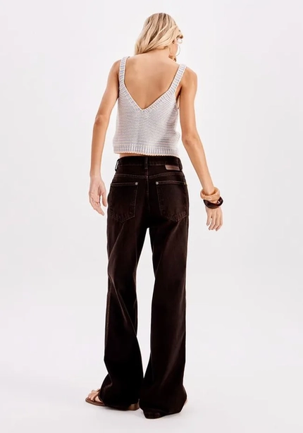 Blusa Tricô De Alças – Myft