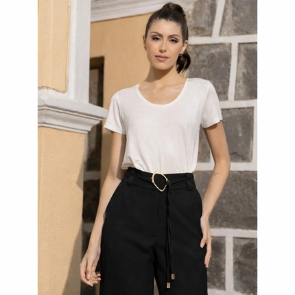 Calça Crepe Amarração – Malise