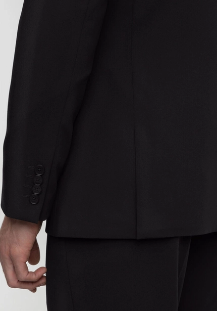 Blazer Slim em Malha Encorpada – Hangar