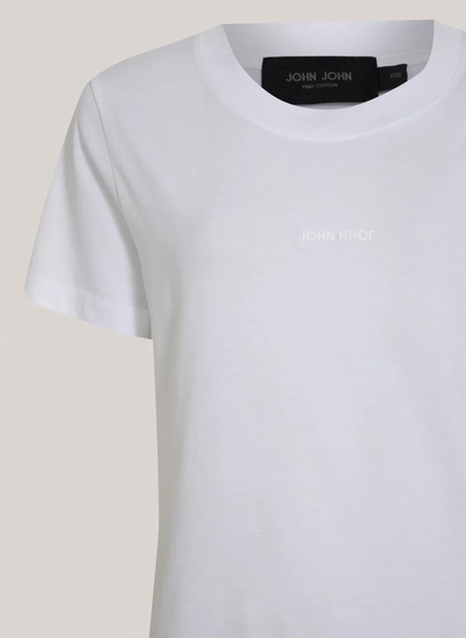 Camiseta Pima Logo Bordado – John John