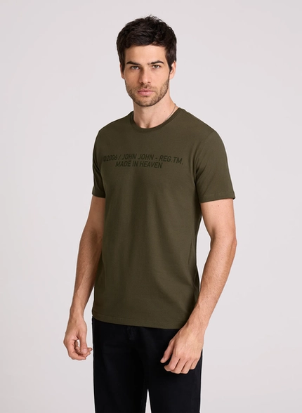 Camiseta Slim Sideways – John John