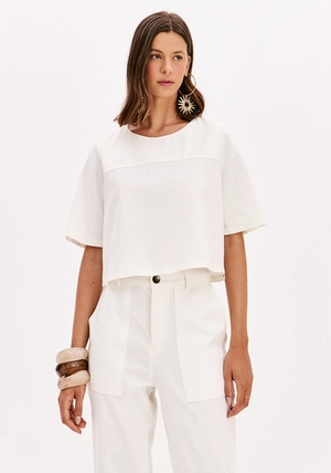 Blusa Manga Curta  – Myft