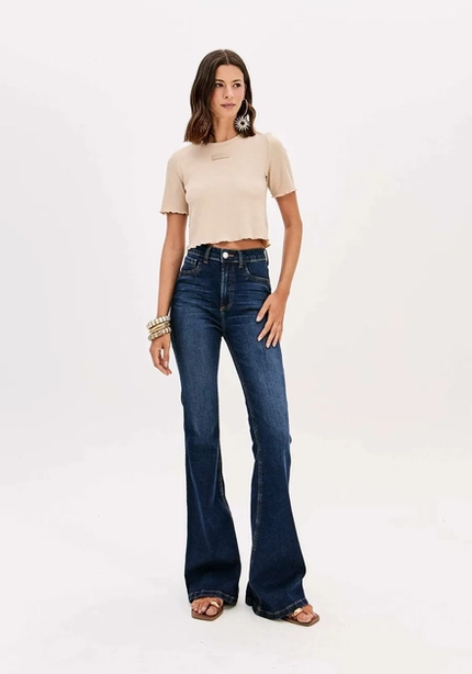 Blusa Cropped Canelada – Myft